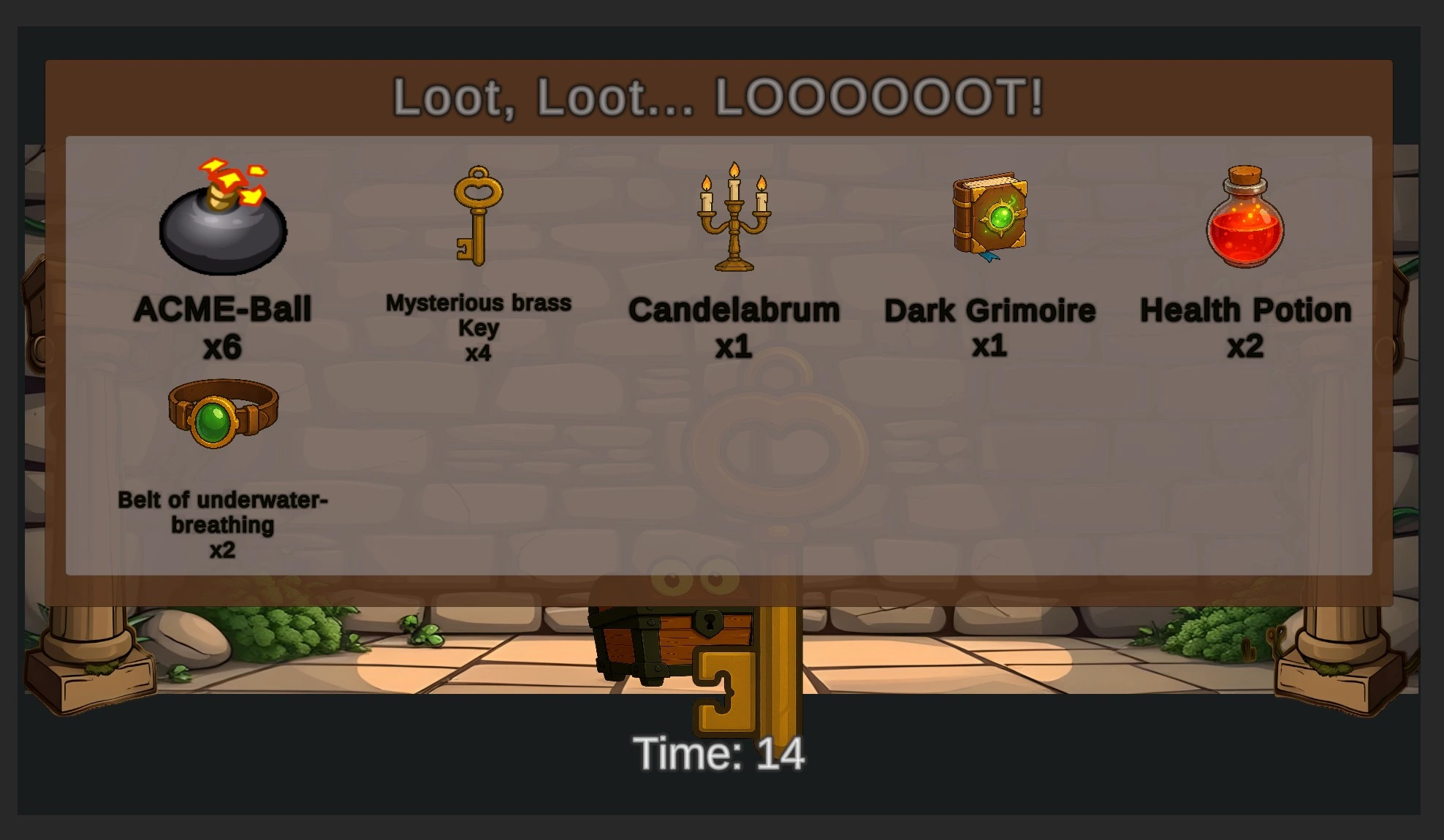 Chest Quest - Level design