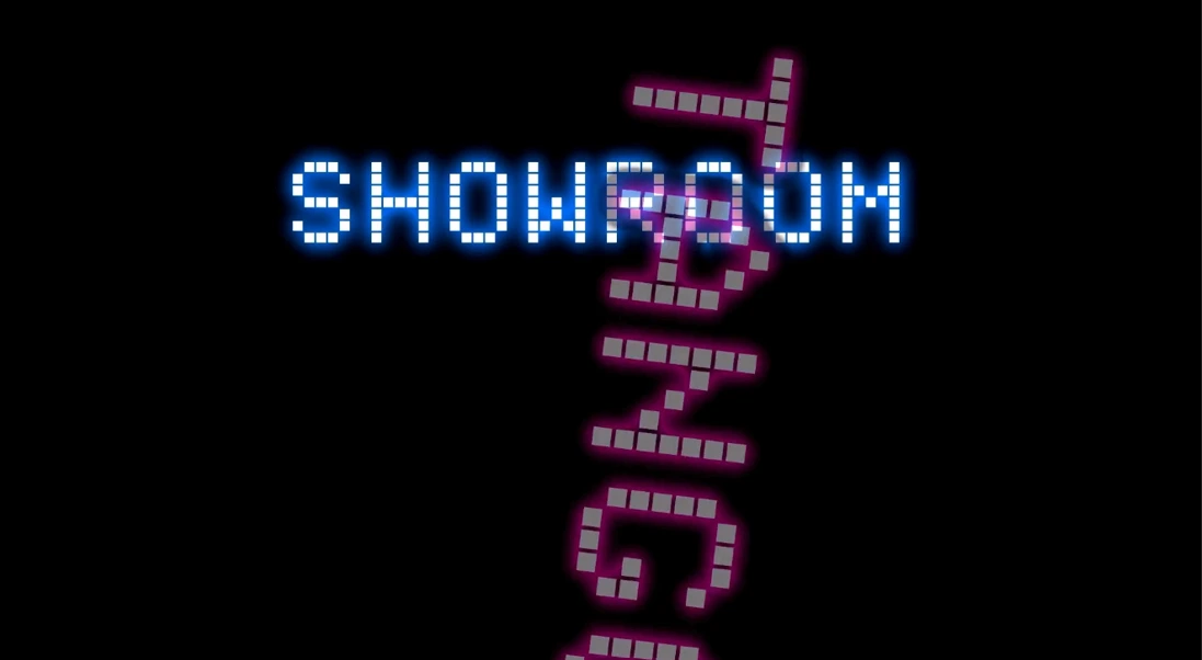 Showroom TANGO - Neon typography opening