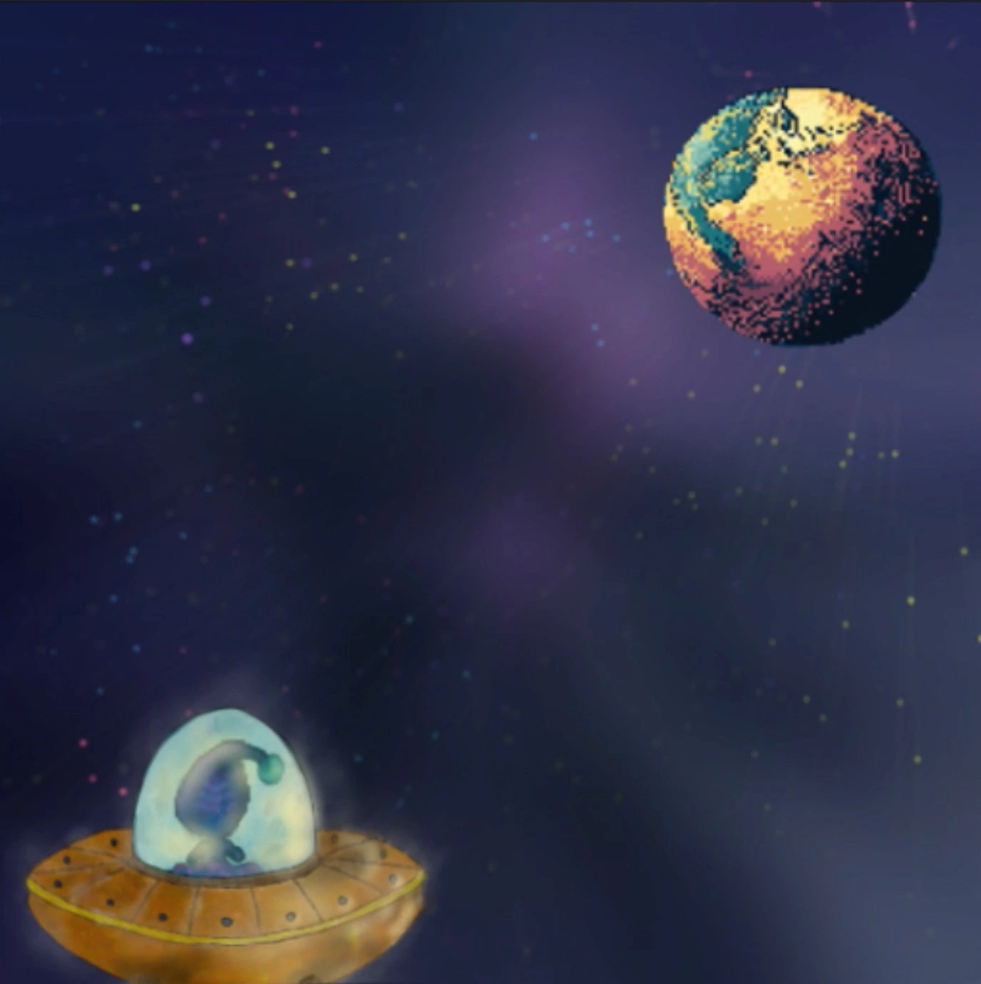 Gourmet Invader - Gameplay scene 1